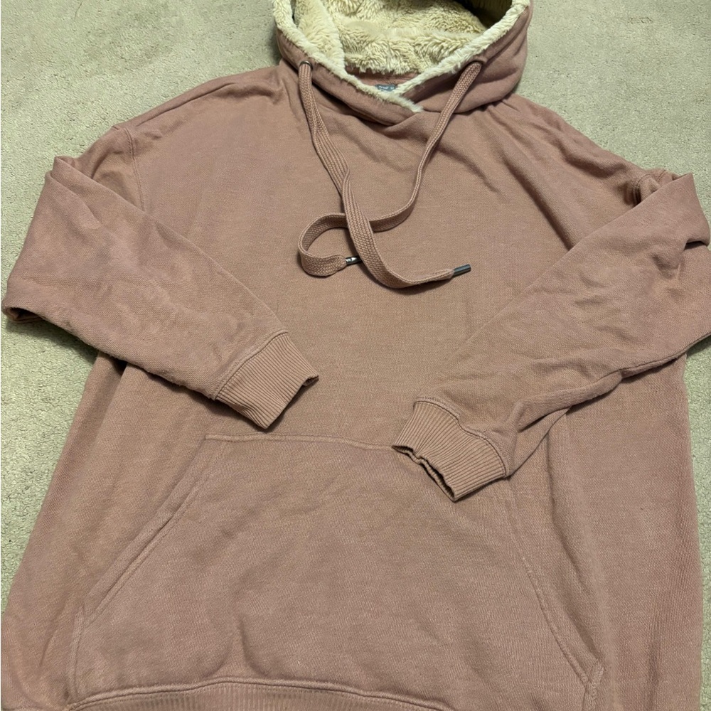 Aerie Mauve Sherpa-Lined Jacket